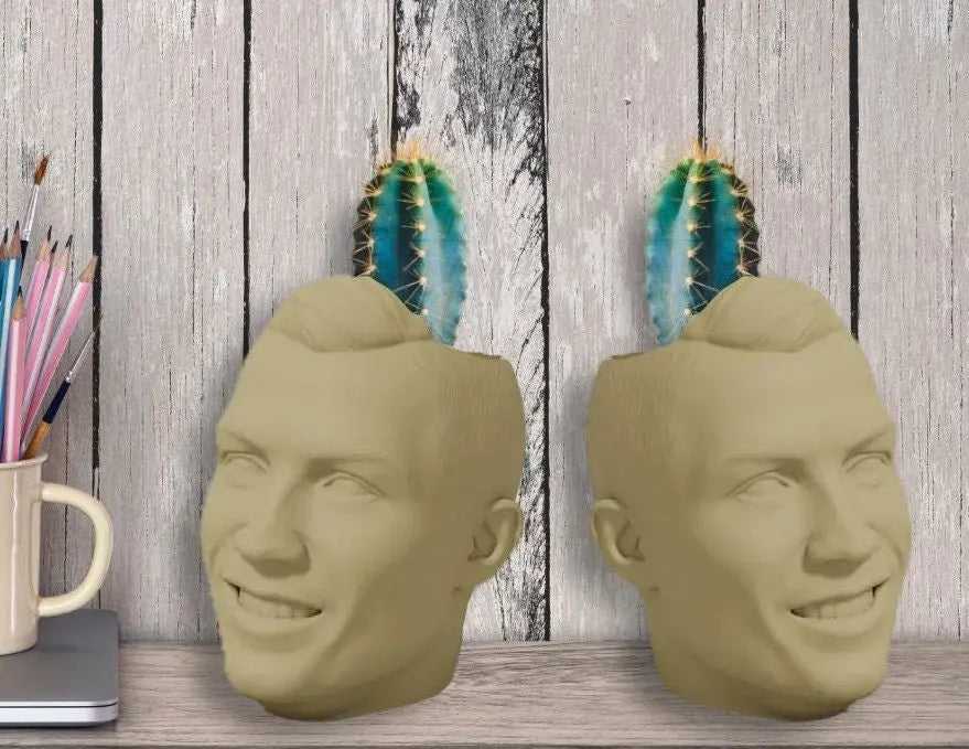 Cristiano Ronaldo Planter Pen Holder