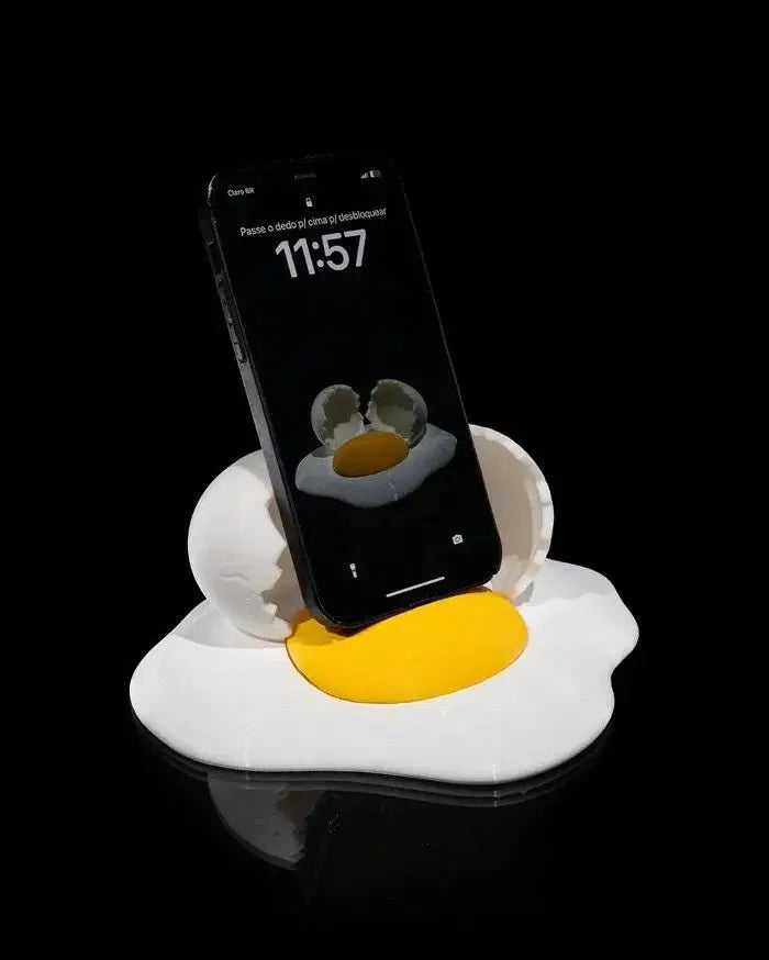 Egg Phone Stand: Quirky & Stable Phone Accessory