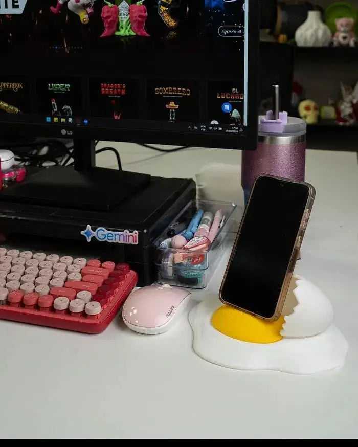 Egg Phone Stand: Quirky & Stable Phone Accessory