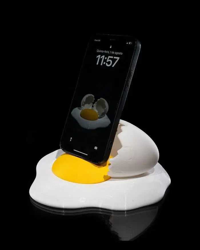 Egg Phone Stand: Quirky & Stable Phone Accessory