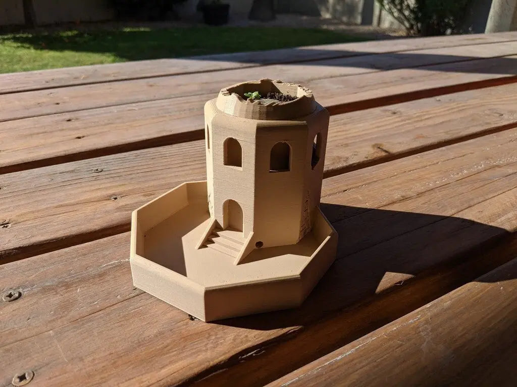 Roman Ruins Succulent Planter