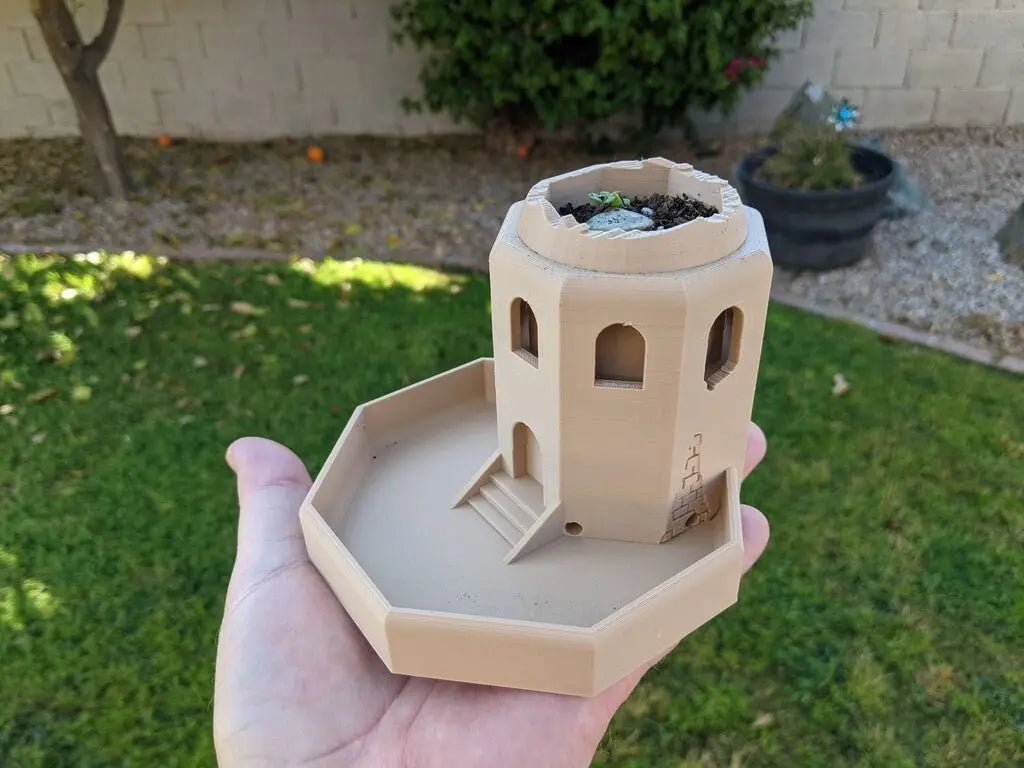 Roman Ruins Succulent Planter