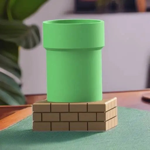 Mario Pipe Pen Holder