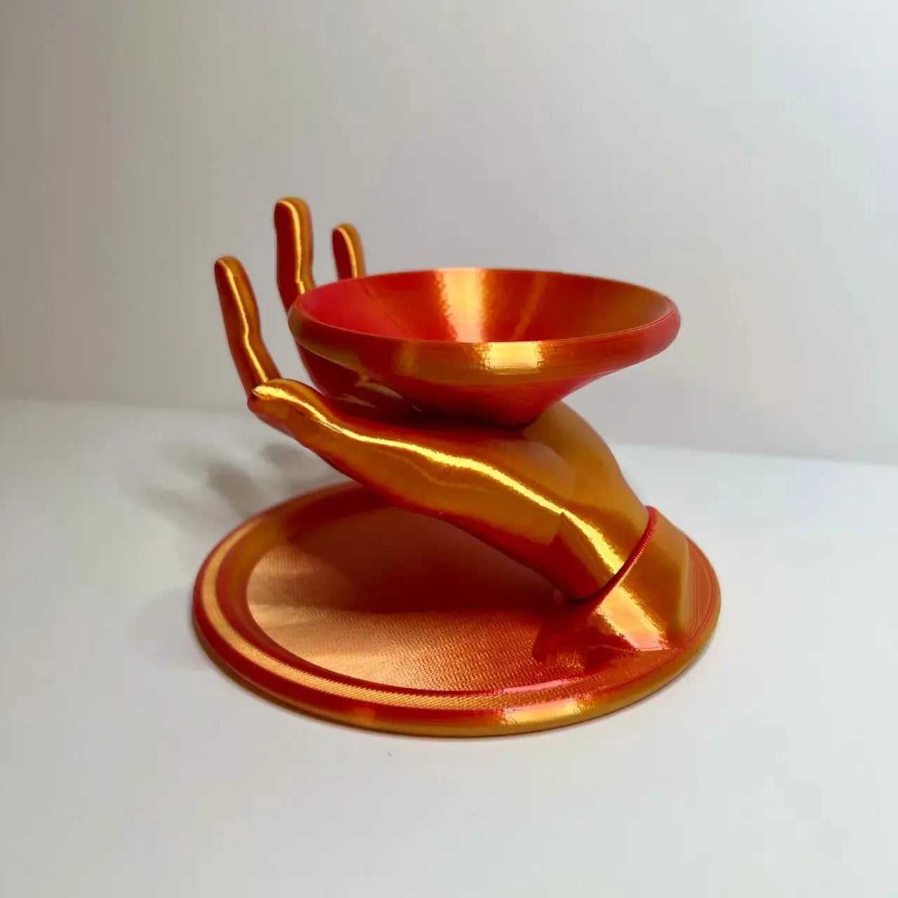 Hand with Tray Jewelry Holder