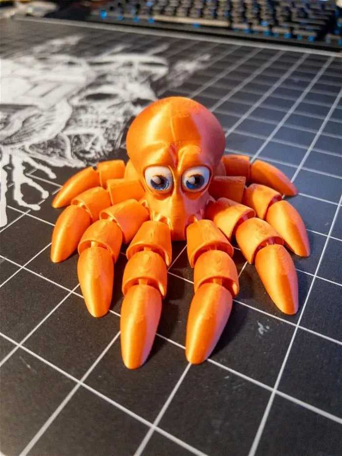 Flexible Octopus Toy