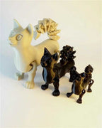 Articulated Cat Figurine