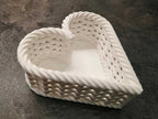 Woven Storage – 3D Printed Heart Basket (Boho Style)