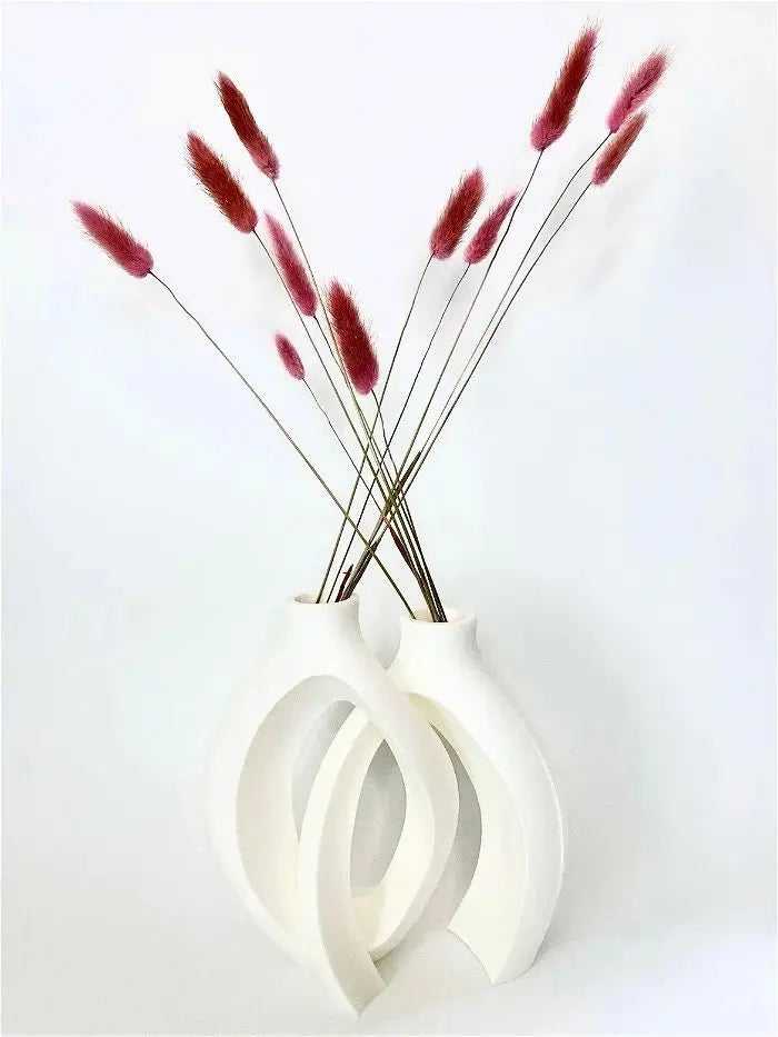 Infinity Symbol Vase, Modern Home Accent