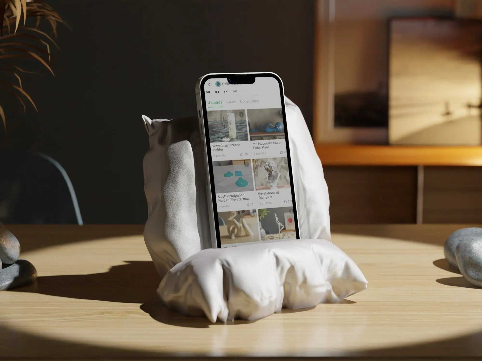Pillow Phone Stand – Modern Phone Stand for Daily Use