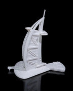 3D Printed Landmark Miniatures Black Burj Al Arab