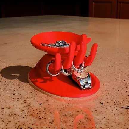 Hand with Tray Jewelry Holder