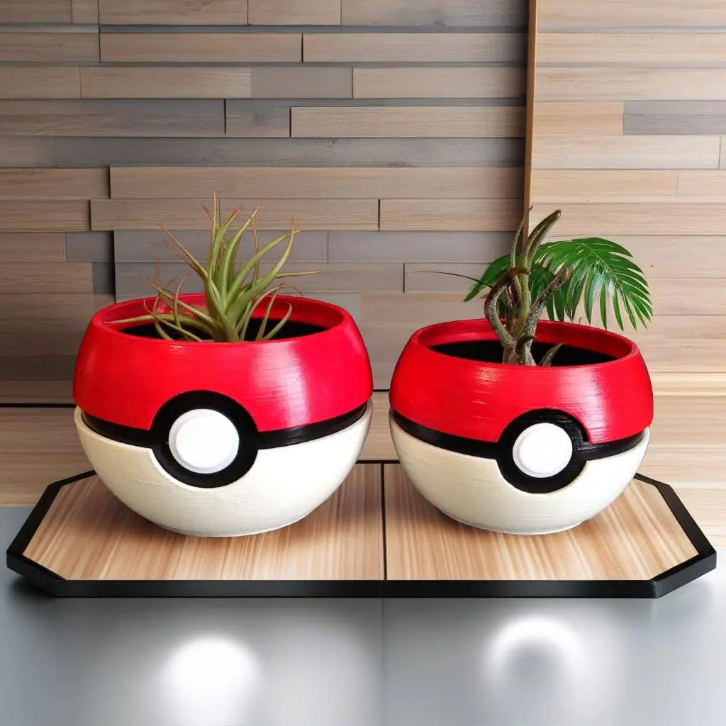 Pokeball Planter