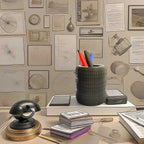 Personalized Tire Stack Pen Holder