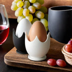 Modern Crown Egg Holder Set