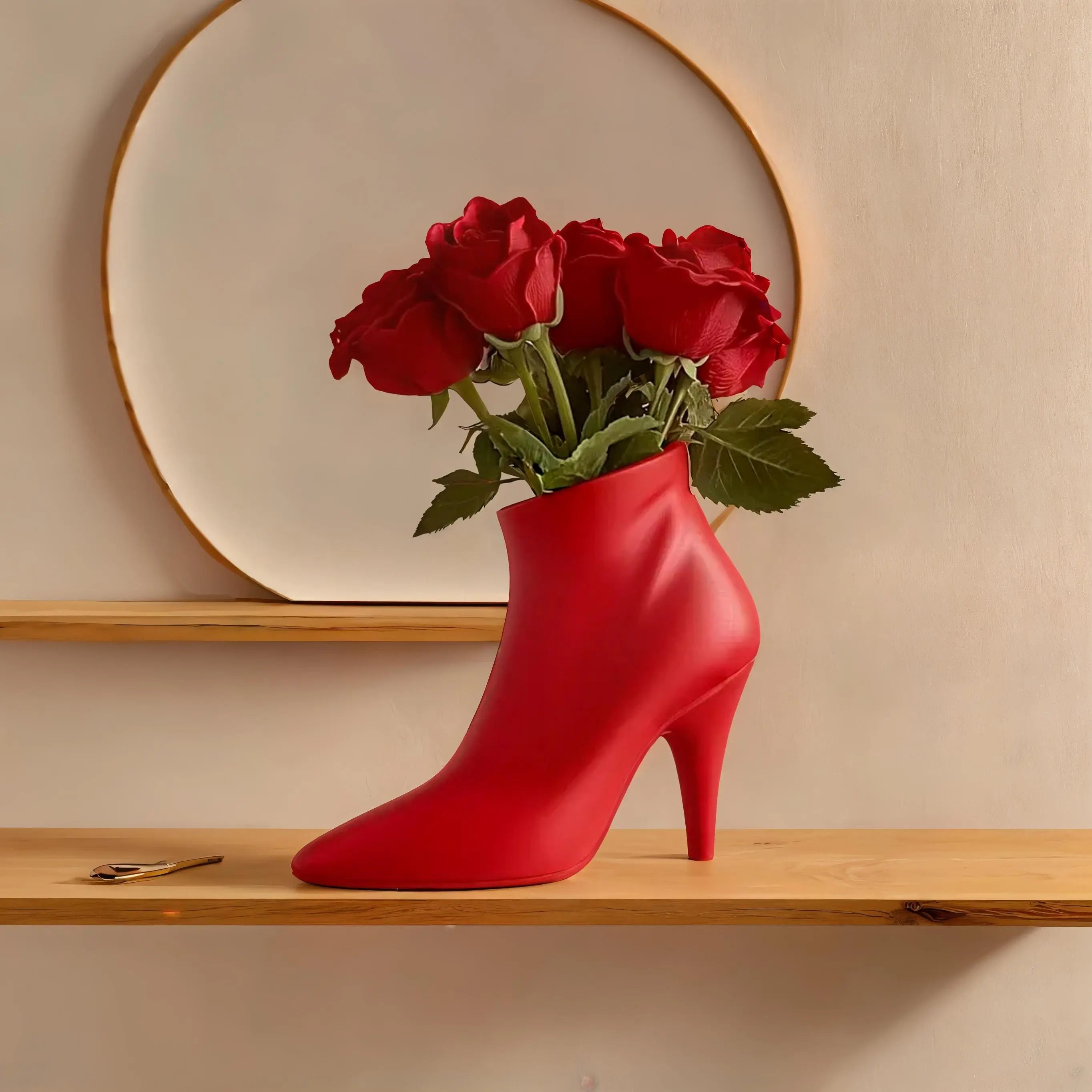 Fashion Shoe Vase