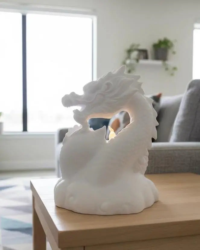 Celestial Guardian Dragon Tealight Holder