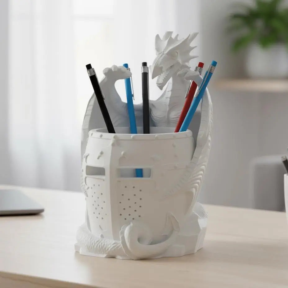 Dragon Knight Pen Holder