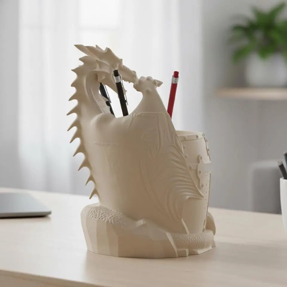 Dragon Knight Pen Holder