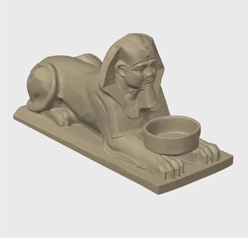 Egyptian Sphinx Candle Holder