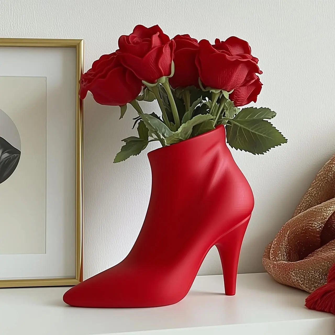 Fashion Shoe Vase
