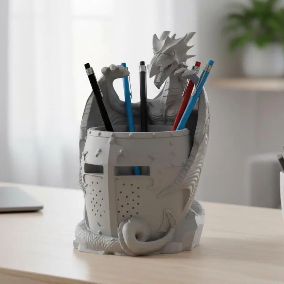 Dragon Knight Pen Holder