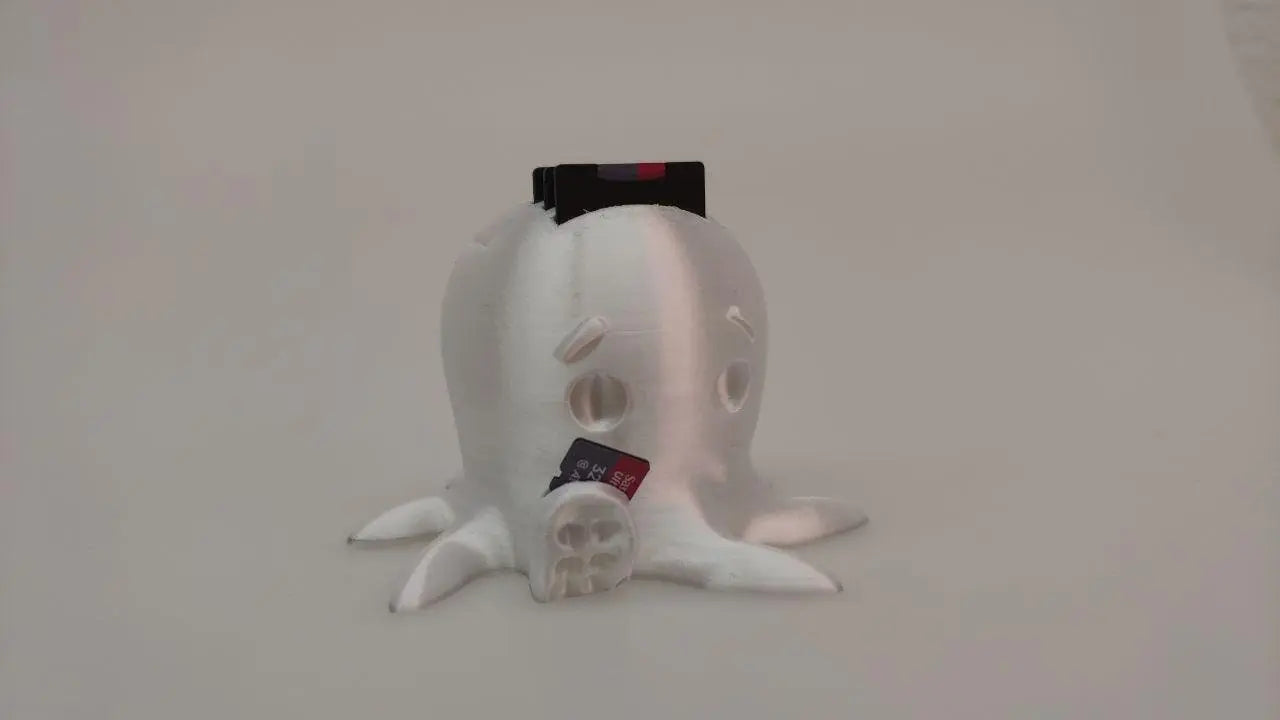 Nautical Octopus SD Card Holder