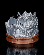 Pirate Theme Cup Holder - 3D Printed Skull & Treasure